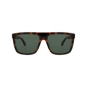 Gucci Square-Frame Injection Sunglasses Brown Mens